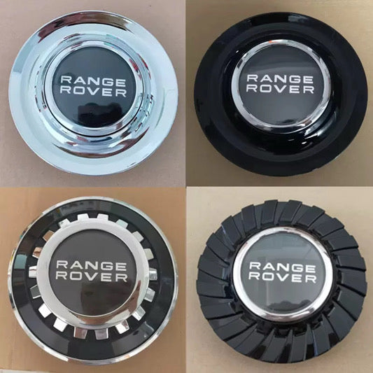 Plated large custom floating center caps